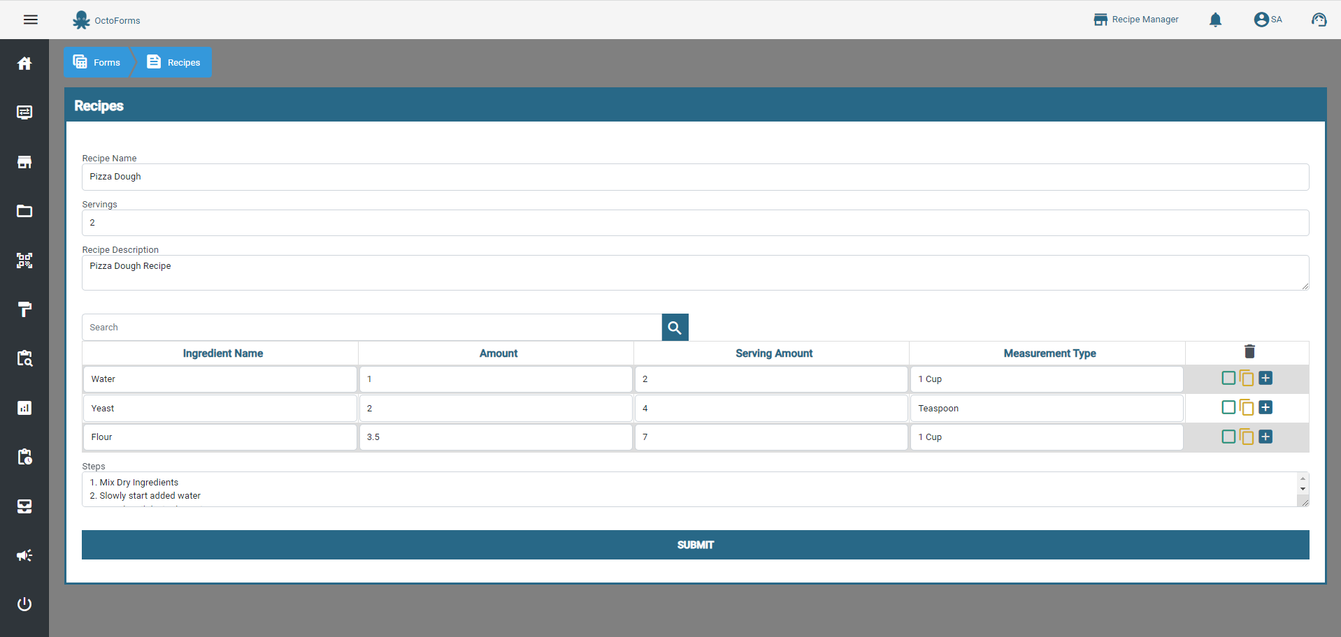 Travel Reports Filter