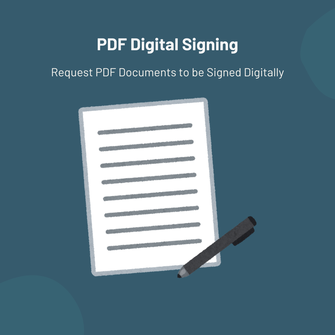 PDF Digital Signing